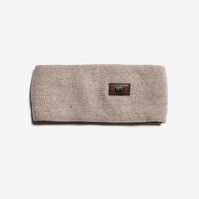 Hä? - Merino Thin Headband - Beige - Nahmoo