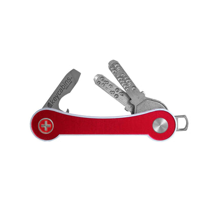 Keycabins - Schlüsselorganizer Aluminium S1 red - Nahmoo