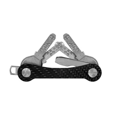 Keycabins - Schlüsselorganizer Carbon S1 black swiss - Nahmoo