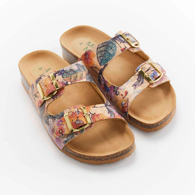 Mia Natura - Sandalen Luca - Orchidea - Nahmoo